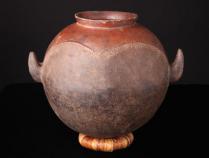 SOLD Terracotta Vessel - Nuna People - Burkina Faso (5102) 1